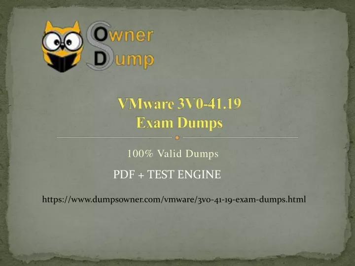 vmware 3v0 41 19 exam dumps