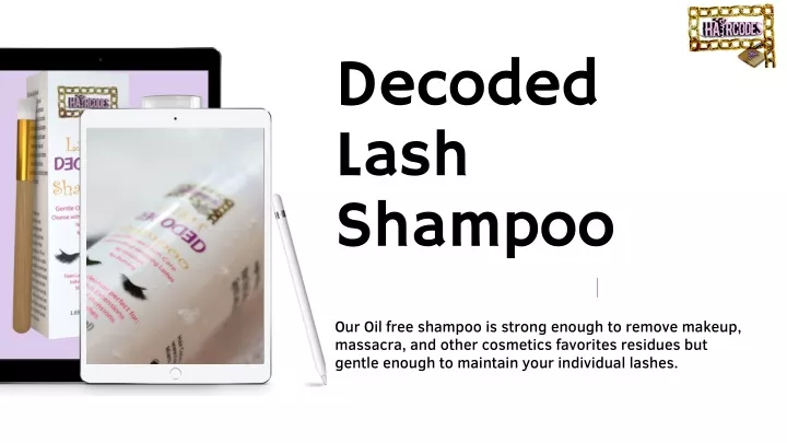 decoded lash shampoo