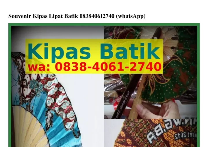 souvenir kipas lipat batik 0838406i2740 whatsapp