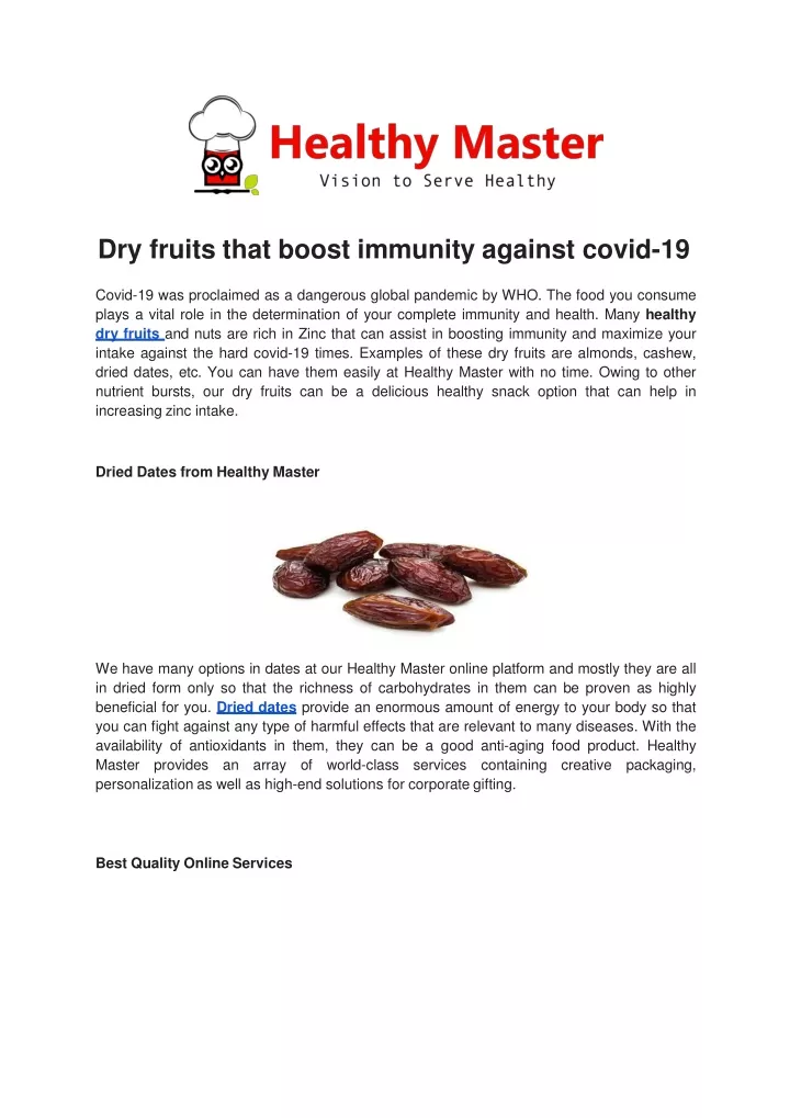dry fruits that boost immunity against covid