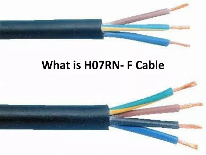 what is h07rn f cable