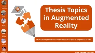 thesis topics in augmented reality