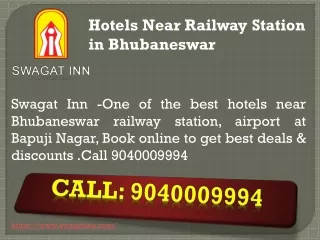 Hotels Near Railway Station in Bhubaneswar