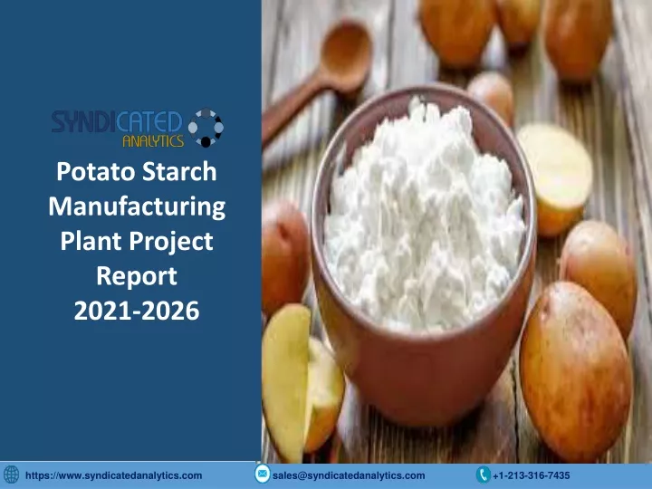 potato starch manufacturing plant project report