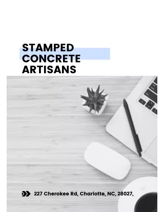 stamped concrete artisans