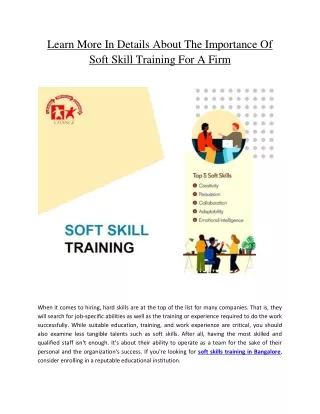 learn more in details about the importance