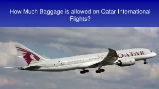 how much baggage is allowed on qatar international flights
