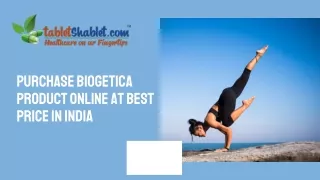 Purchase Biogetica Product Online at Best Price in India | TabletShablet