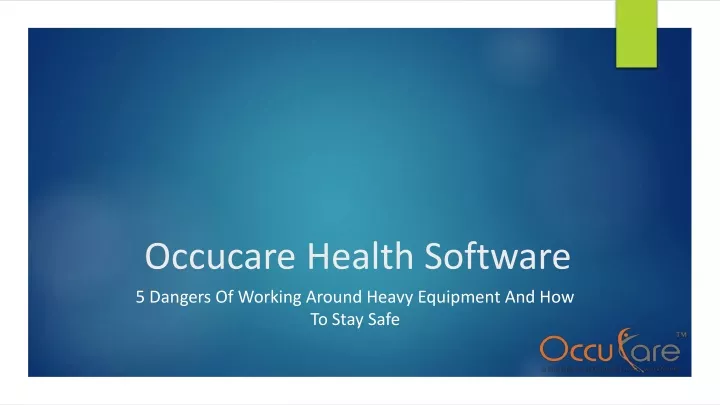 occucare health software