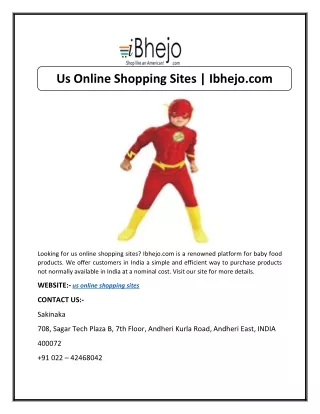 Us Online Shopping Sites | Ibhejo.com