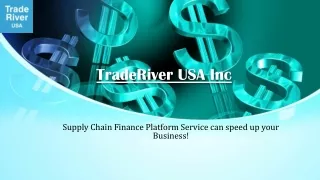 Supply Chain Finance Platform