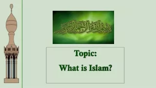 What is Islam