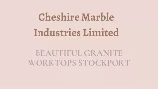 Granite Worktops Stockport