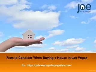 Fees to Consider When Buying a House in Las Vegas