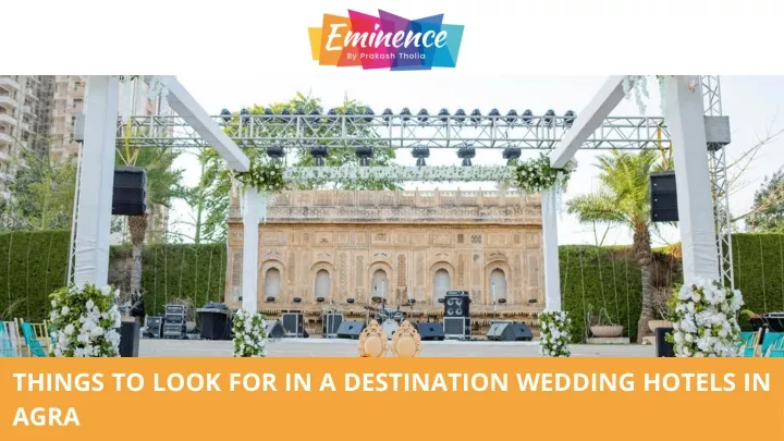 things to look for in a destination wedding