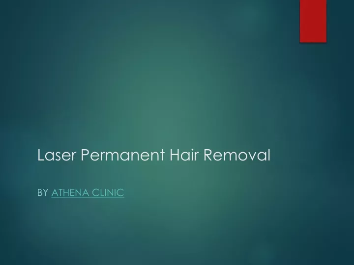 Ppt Laser Permanent Hair Powerpoint Presentation Free Download Id10879317 8632