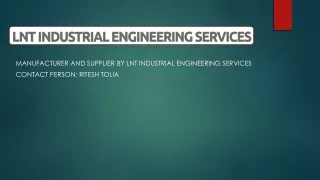 Fabricated Valve Manufacturer and Supplier by LNT Industrial Engineering Service