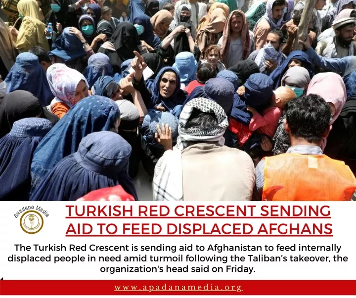 turkish red crescent sending aid to feed