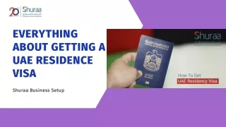 everything about getting a uae residence visa