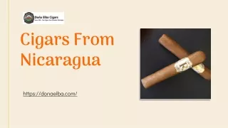 Cigars From Nicaragua