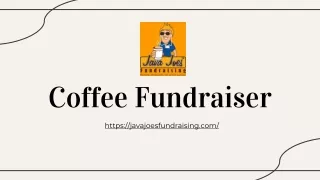 Coffee Fundraiser