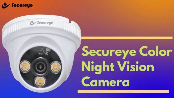 secureye color night vision camera