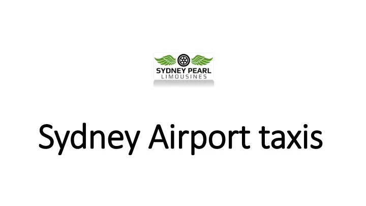 sydney a irport taxis