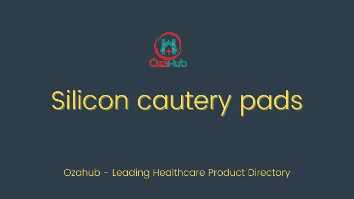 silicon cautery pads