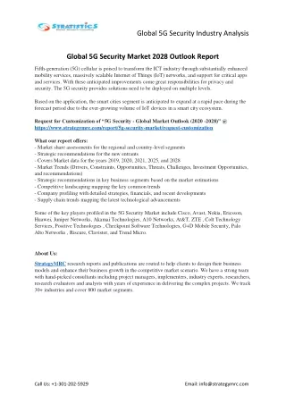 global 5g security industry analysis