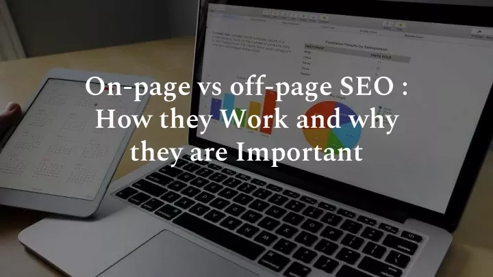 on page vs off page seo how they work