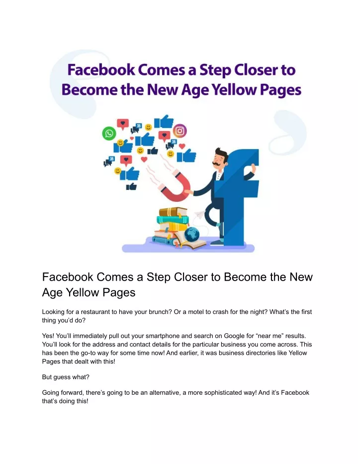 facebook comes a step closer to become