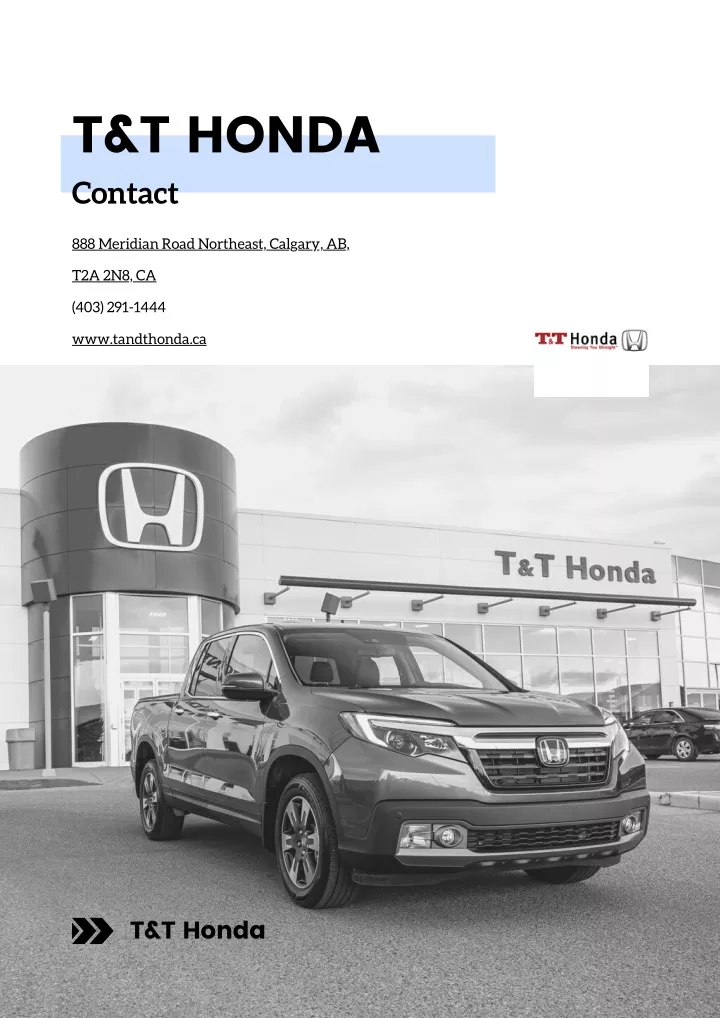 t t honda contact