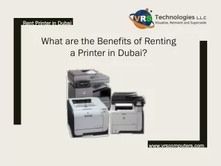rent printer in dubai