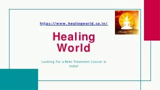Reiki Training in India - Healingworld