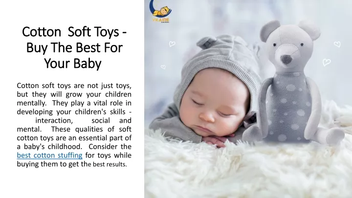 cotton soft toys buy the best for your baby