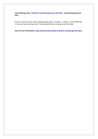 lawn mowing script excellent lawn mowing service