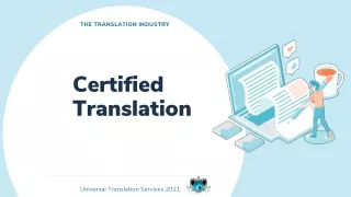 the translation industry