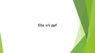 ELSS vs PPF