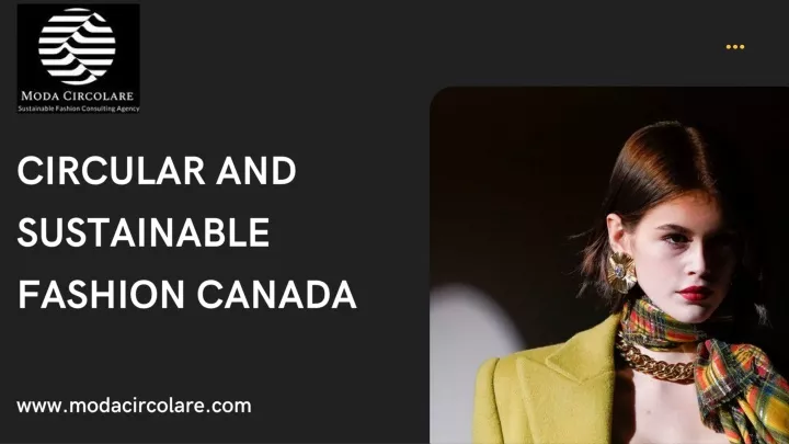circular and sustainable fashion canada