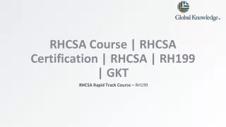rhcsa course rhcsa certification rhcsa rh199 gkt