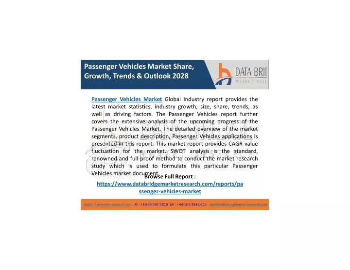 passenger vehicles market share growth trends