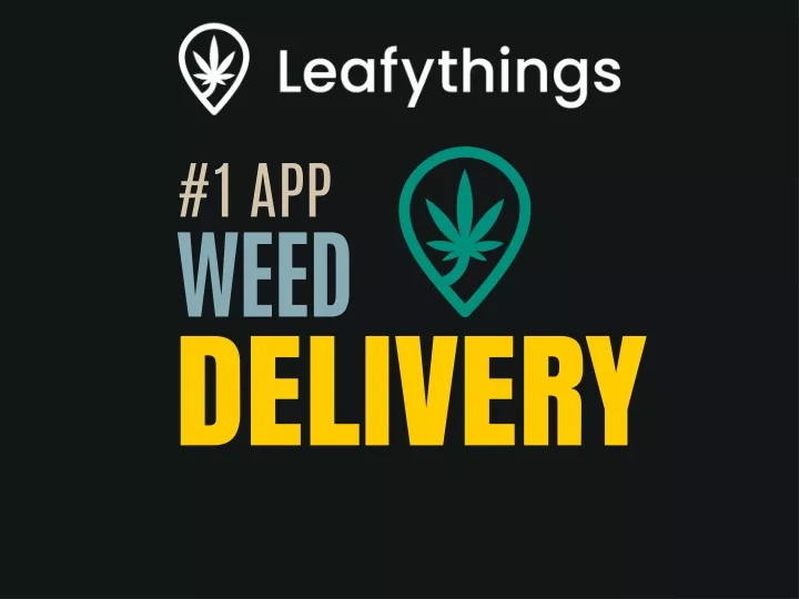 1 app weed delivery