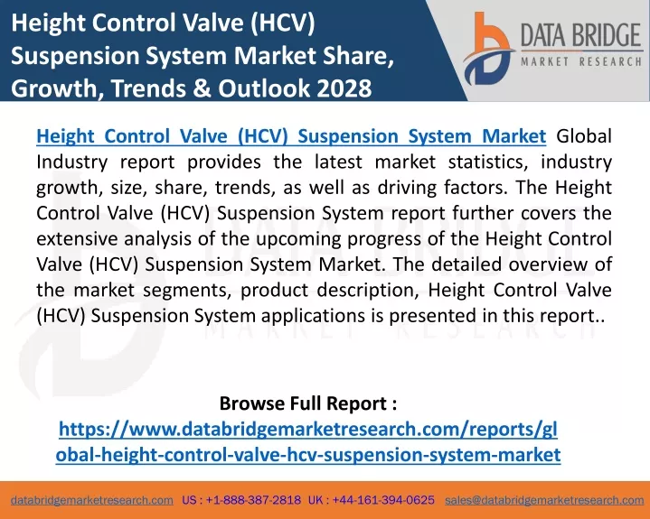height control valve hcv suspension system market