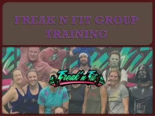 freak n fit group training
