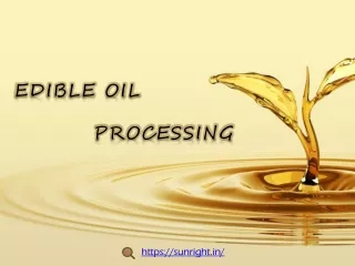 Edible Oil Processing_Sunright