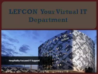 lefcon your virtual it department