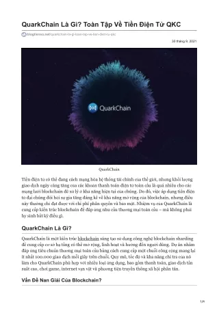 quarkchain l g to n t p v ti n i n t qkc