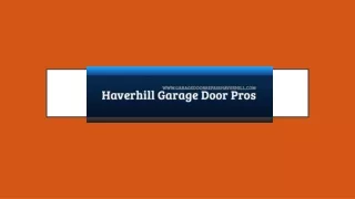 Haverhill Garage Door