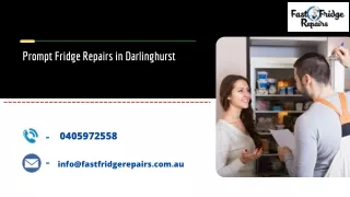 Prompt Fridge Repairs in Darlinghurst and Ultimo