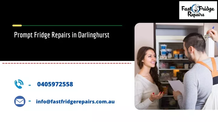 prompt fridge repairs in darlinghurst